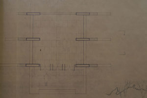 Plan de l''église anglicane à Bharuch de l'architecte Bernard Kohn 3