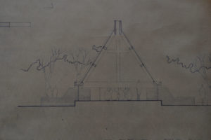 Plan de l''église anglicane à Bharuch de l'architecte Bernard Kohn 4