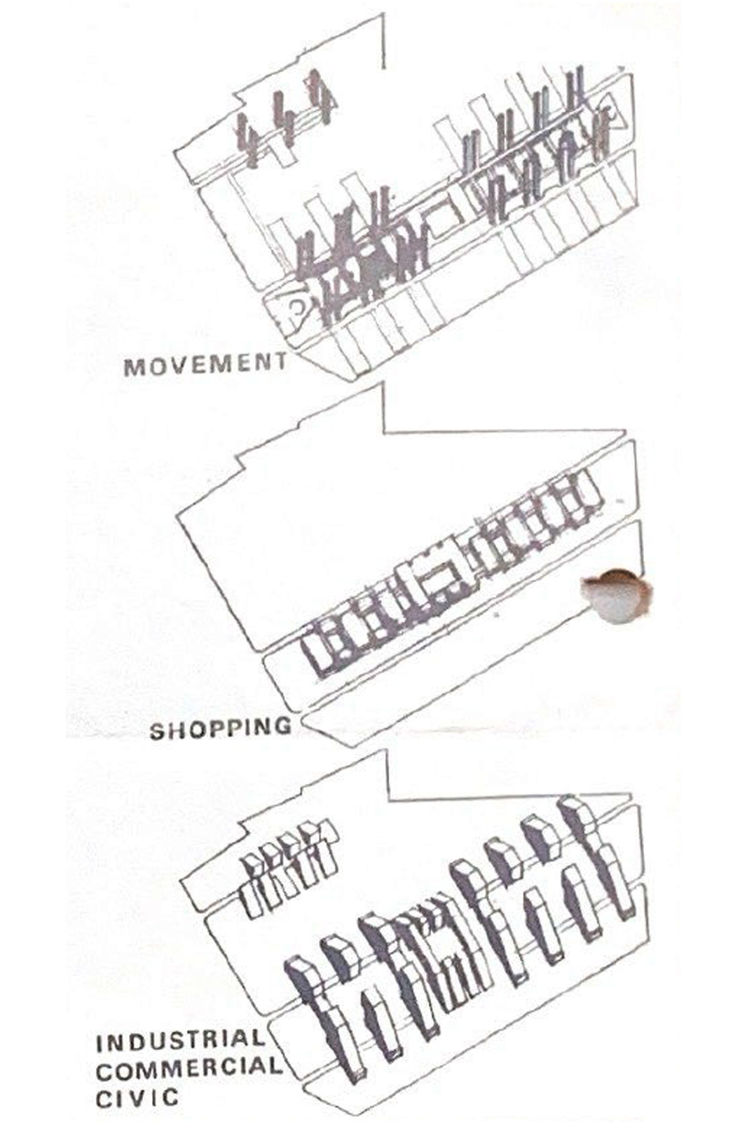 Plan de Concours de Ramkrishnapuram de l'architecte Bernard Kohn